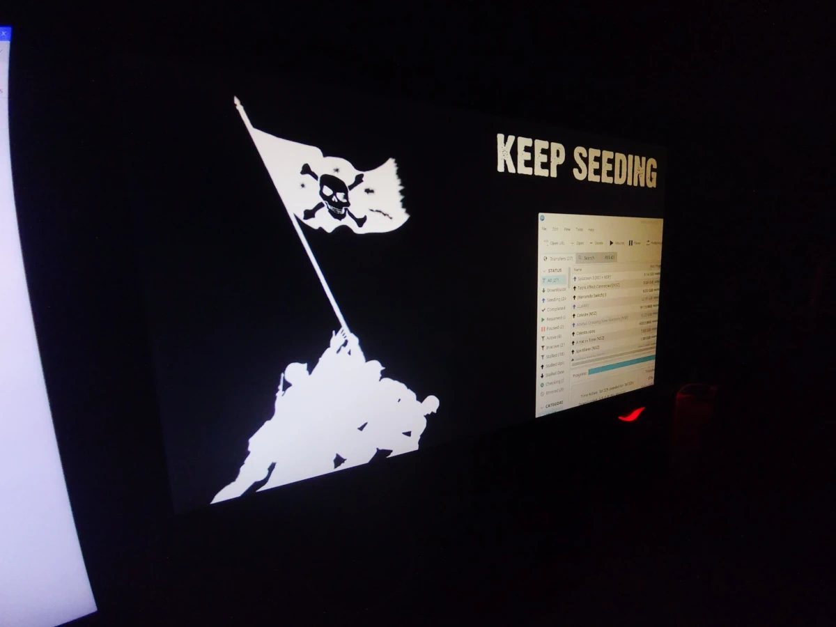 "Keep seeding"